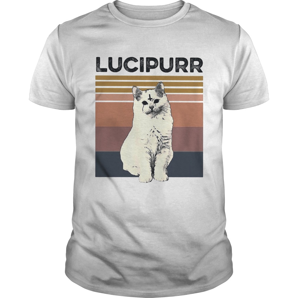 Lucipurr The Satanic Cat Vintage T-Shirt Lucipurr The Satanic Cat Vintage T-Shirt