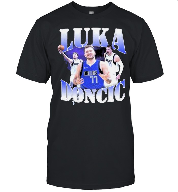 Luka Doncic Dallas Baseball T-Shirt