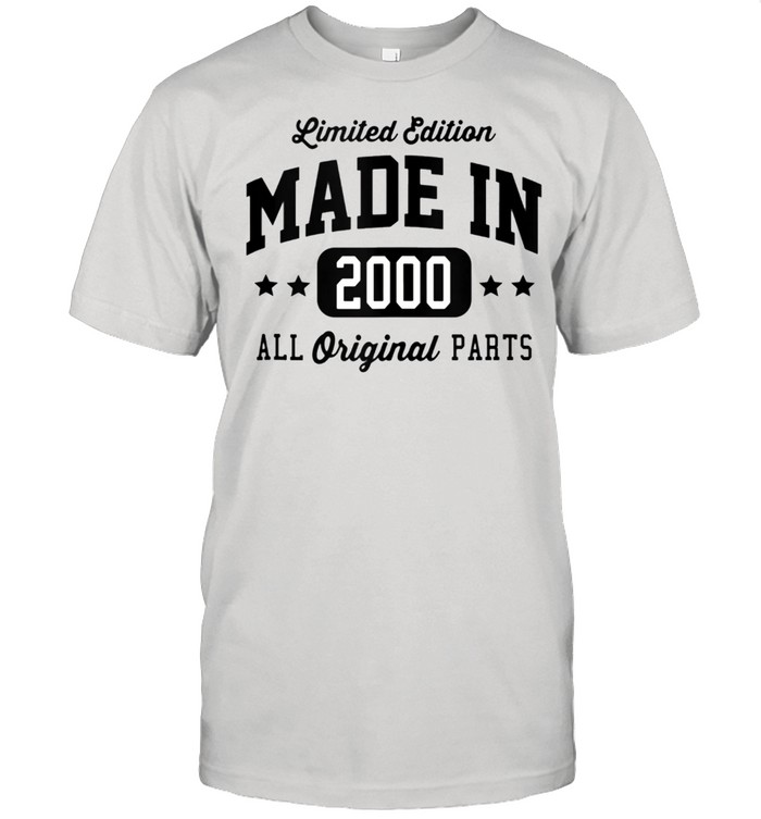 Made In 2000 Limited Edition Original Parts T-Shirt