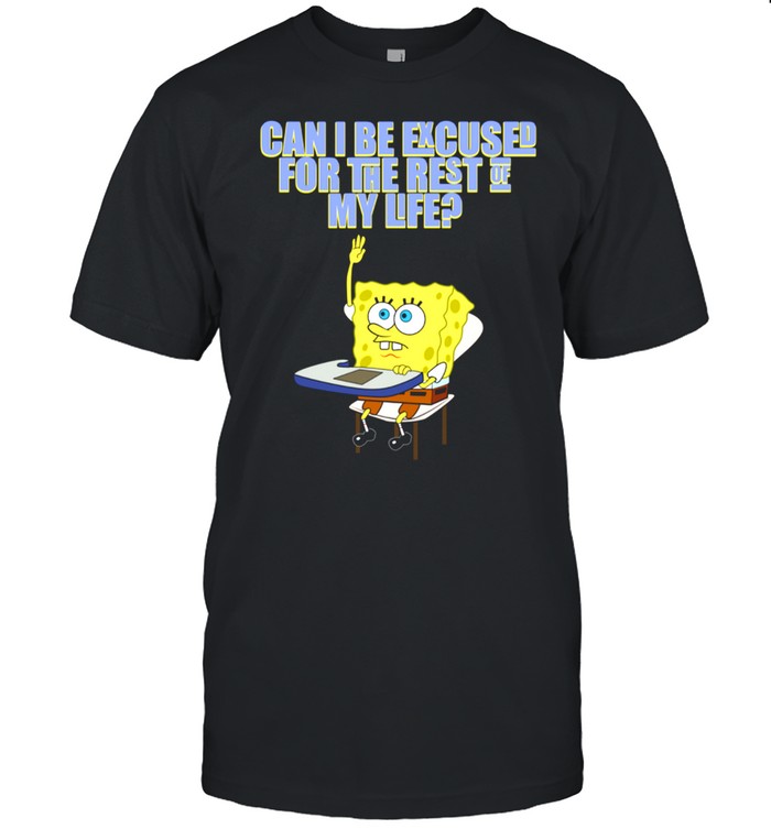 Mademark X Spongebob Squarepants Spongebob Squarepants Can I Be Excused T-Shirt Mademark X Spongebob Squarepants Spongebob Squarepants Can I Be Excused T-Shirt