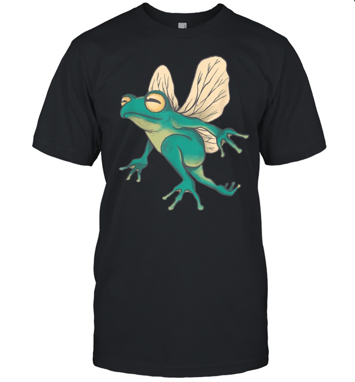 Magical Fairy Frog Fairycore Aesthetic Cottagecore Clothes T-Shirt