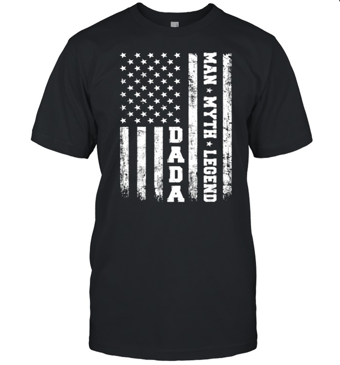 Man Myth Legend American Flag T-Shirt Man Myth Legend American Flag T-Shirt