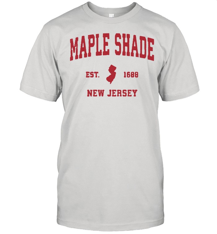 Maple Shade Jersey 1688 Nj Vintage Sports T-Shirt