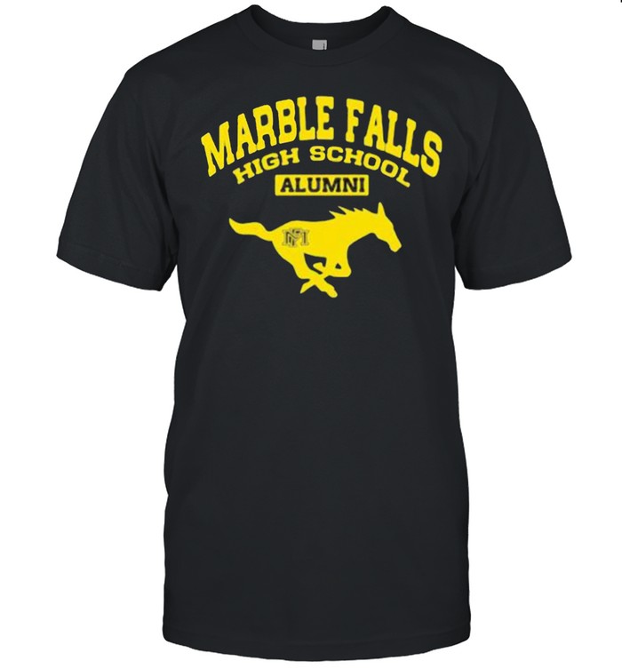 Marble Falls Hight School Alumni Vintage Sports T-Shirt