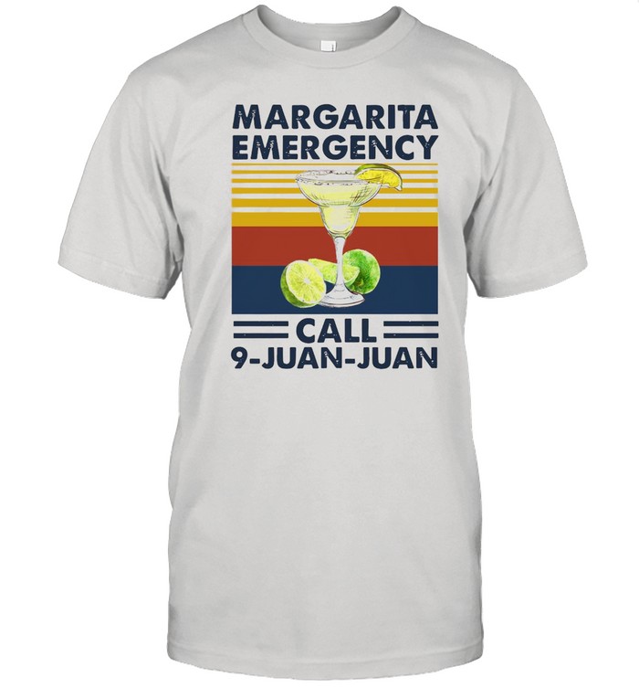 Margarita Emergency Call 9 Juan Juan Vintage T-Shirt