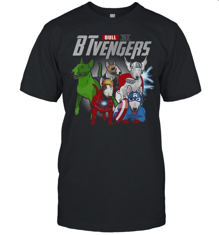 Marvel Avengers Bull Terrier Avengers T-Shirt
