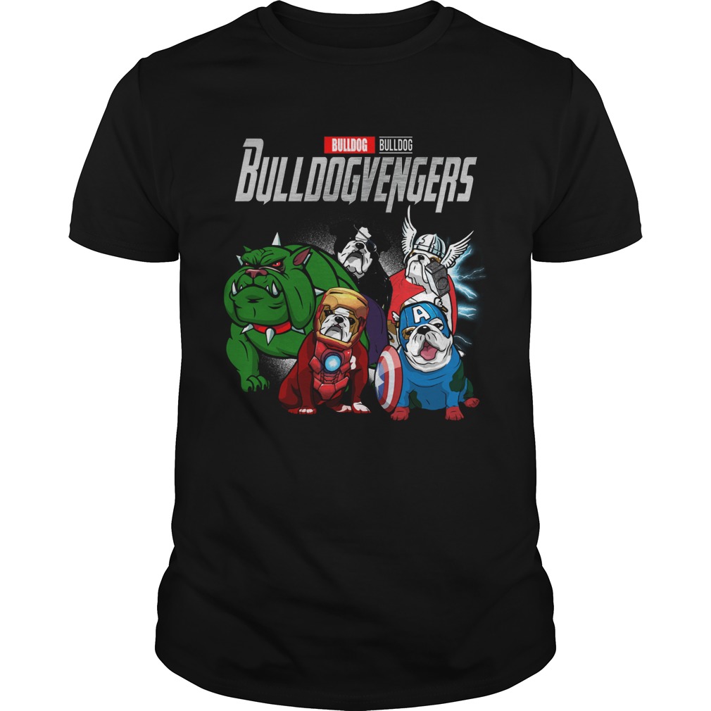 Marvel Avengers Bulldog Bulldogvengers T-Shirt Marvel Avengers Bulldog Bulldogvengers T-Shirt