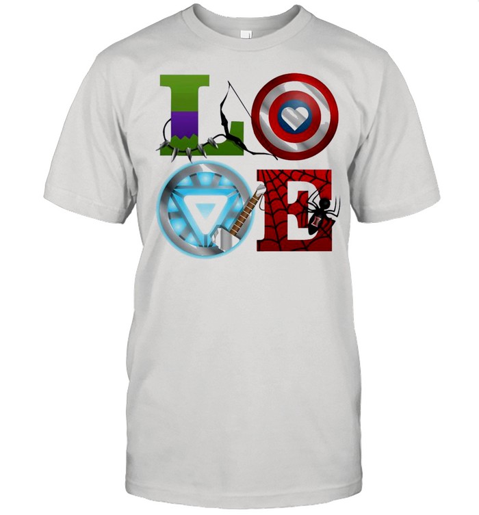 Marvel Avengers Love Symbol Light T-Shirt